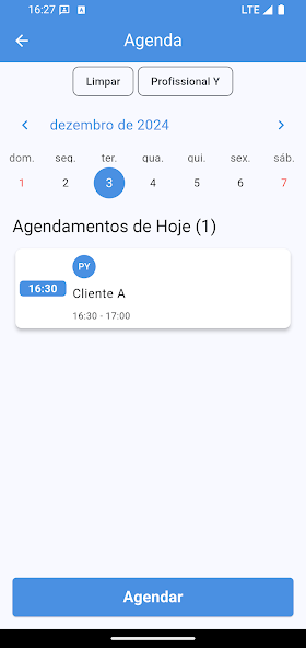 Print do Agenda Fácil