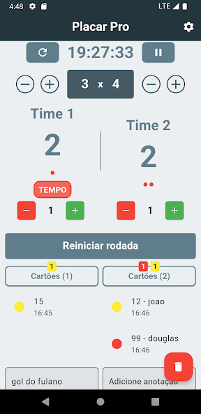 Print do Placar Pro